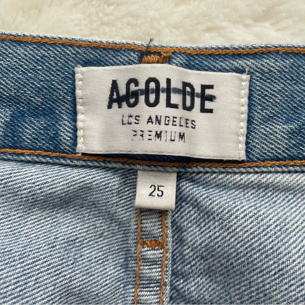 Agolde Jamie Feel Good High Rise Classic Jeans - Picture 4 of 10